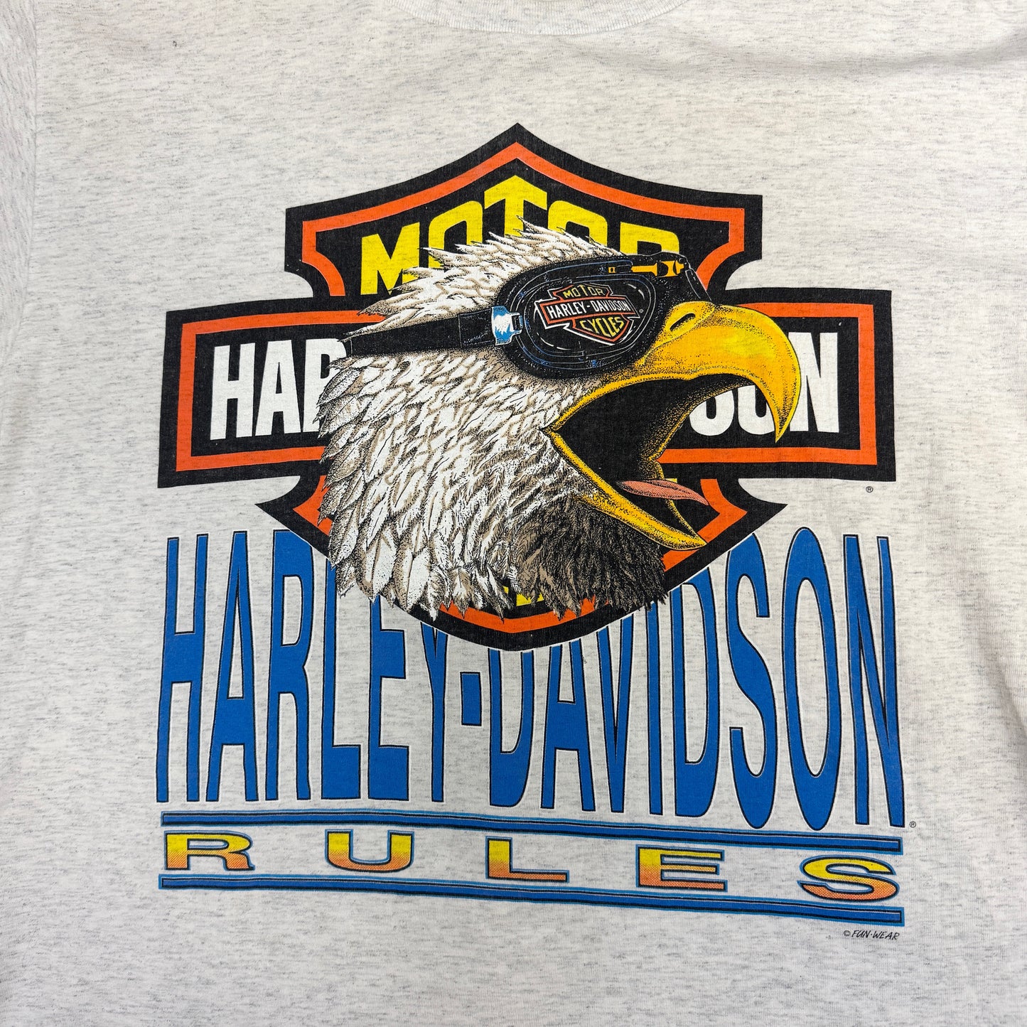 1990's Vintage Harley-Davidson Rules Tee