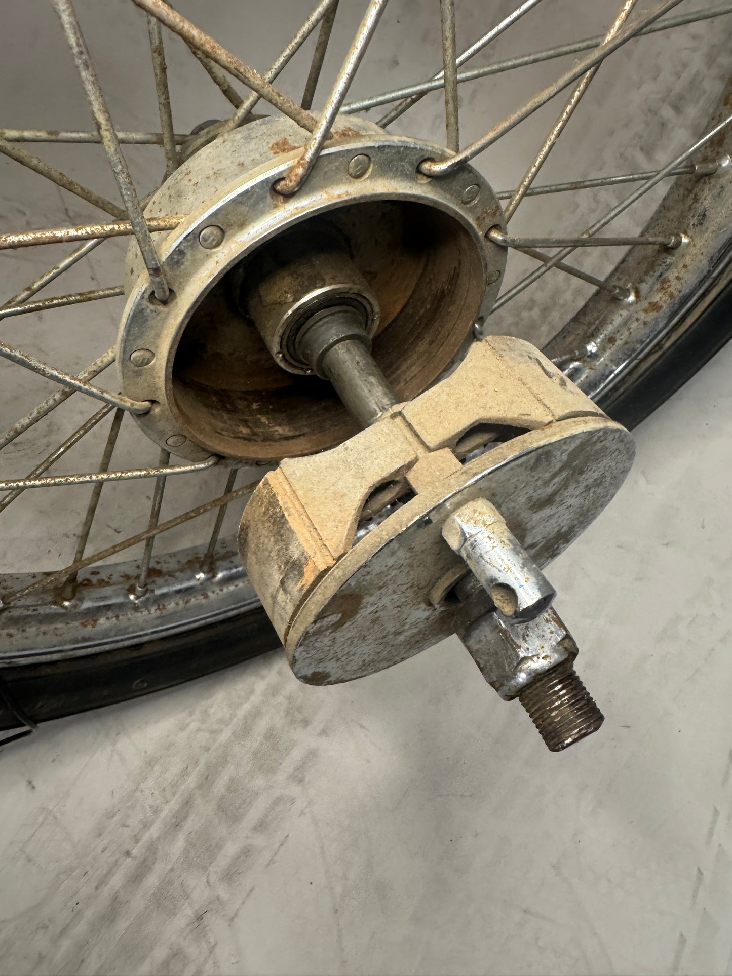 19" Mini Drum Wheel w/ 5/8" Axle