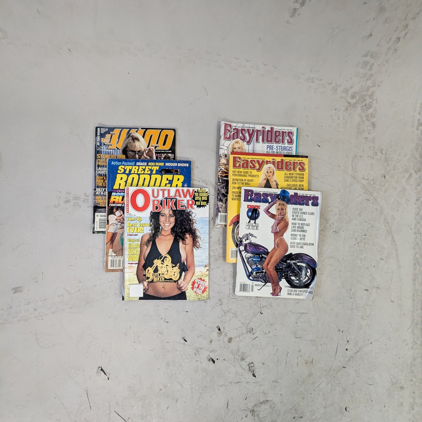 Vintage 90's Biker Mag Lots