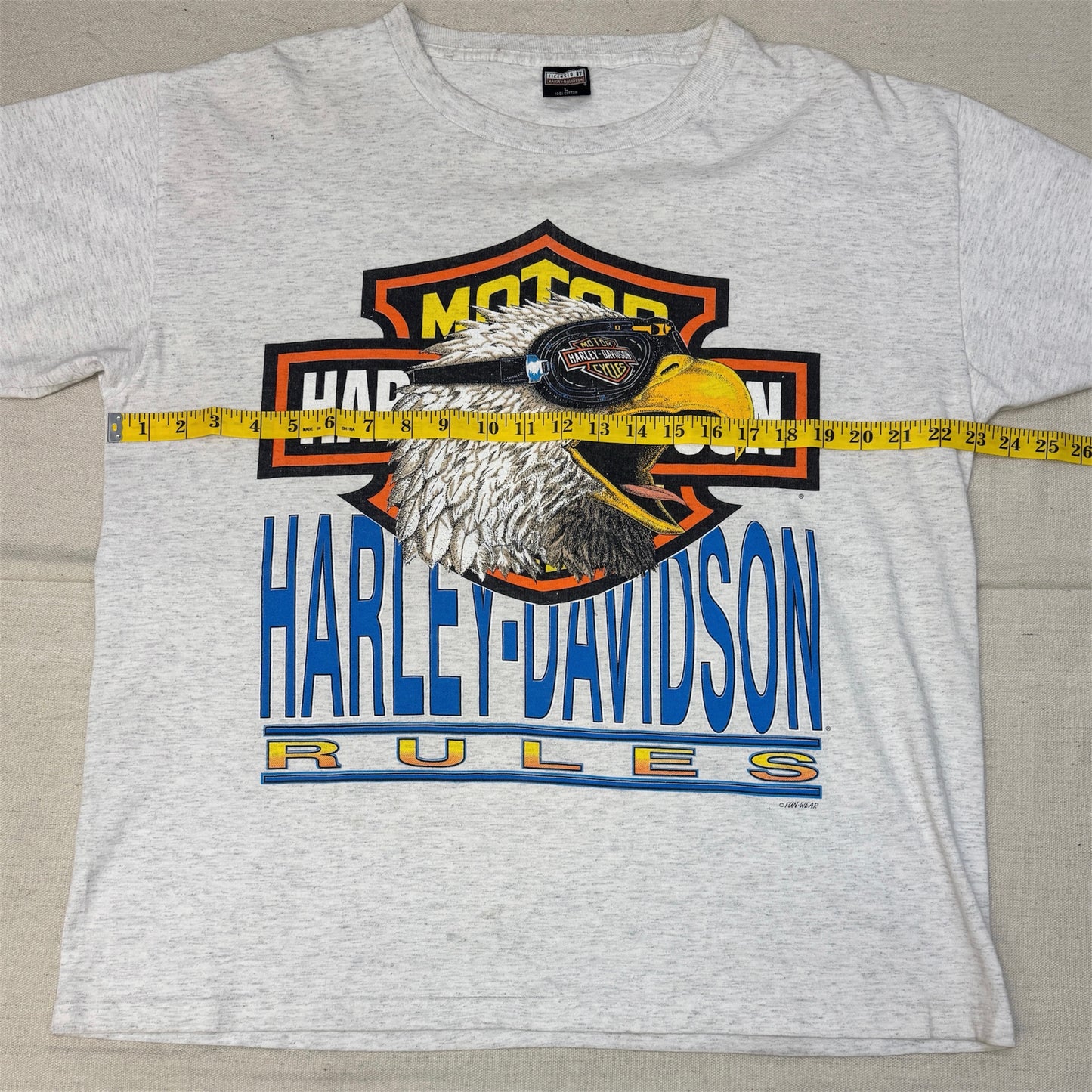 1990's Vintage Harley-Davidson Rules Tee