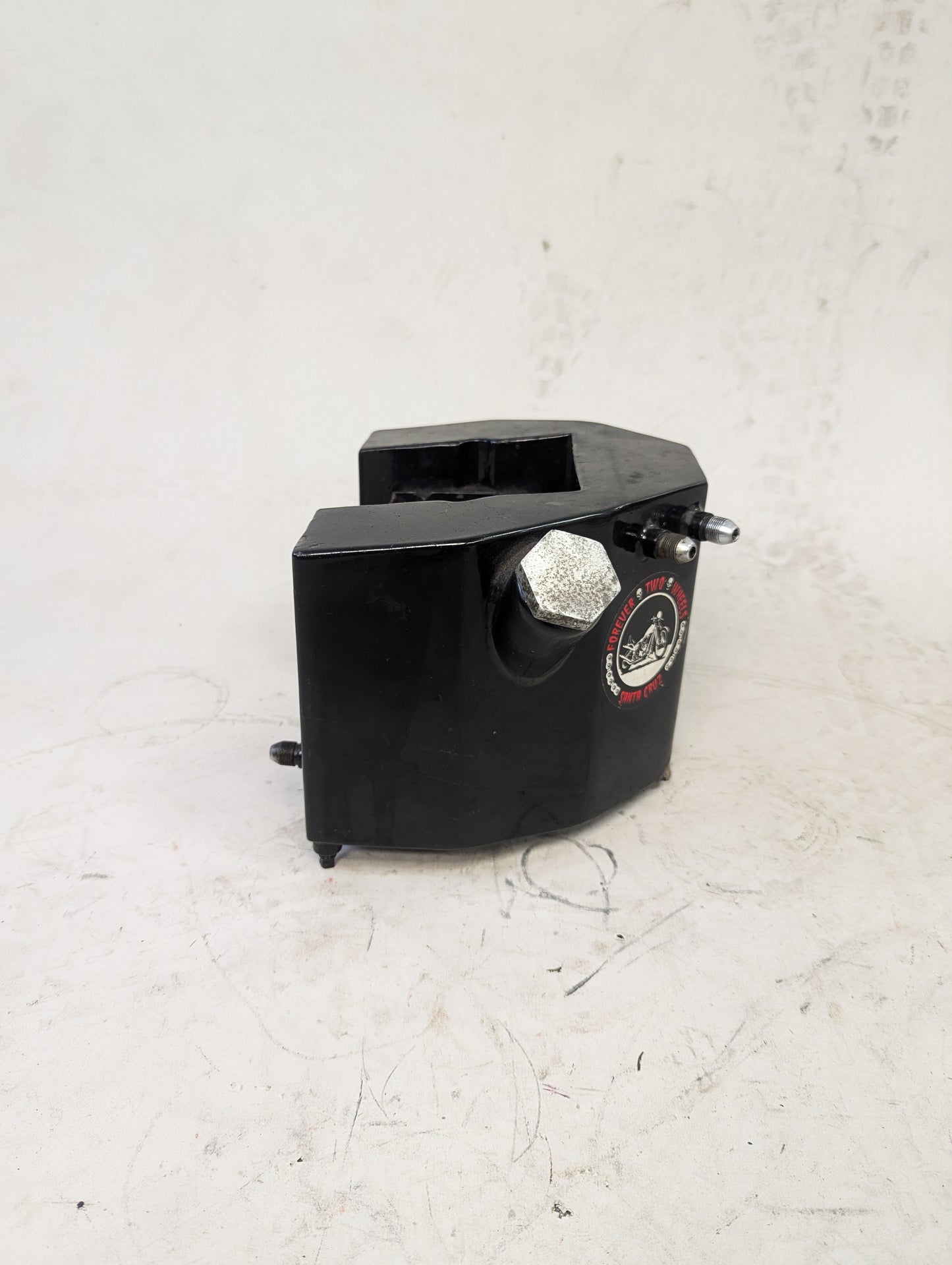 Black Coffin Horseshoe Oil Tank