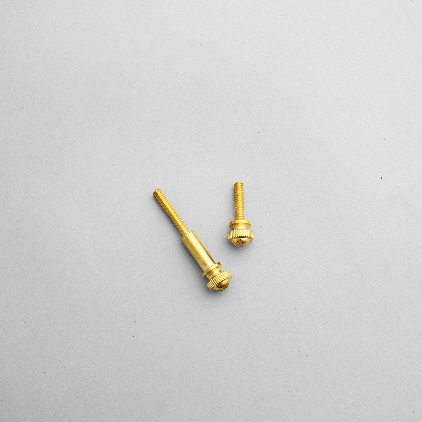 Brass Idle & Accelerator Screw Replacement Set - S&S Super E/G Carburetor