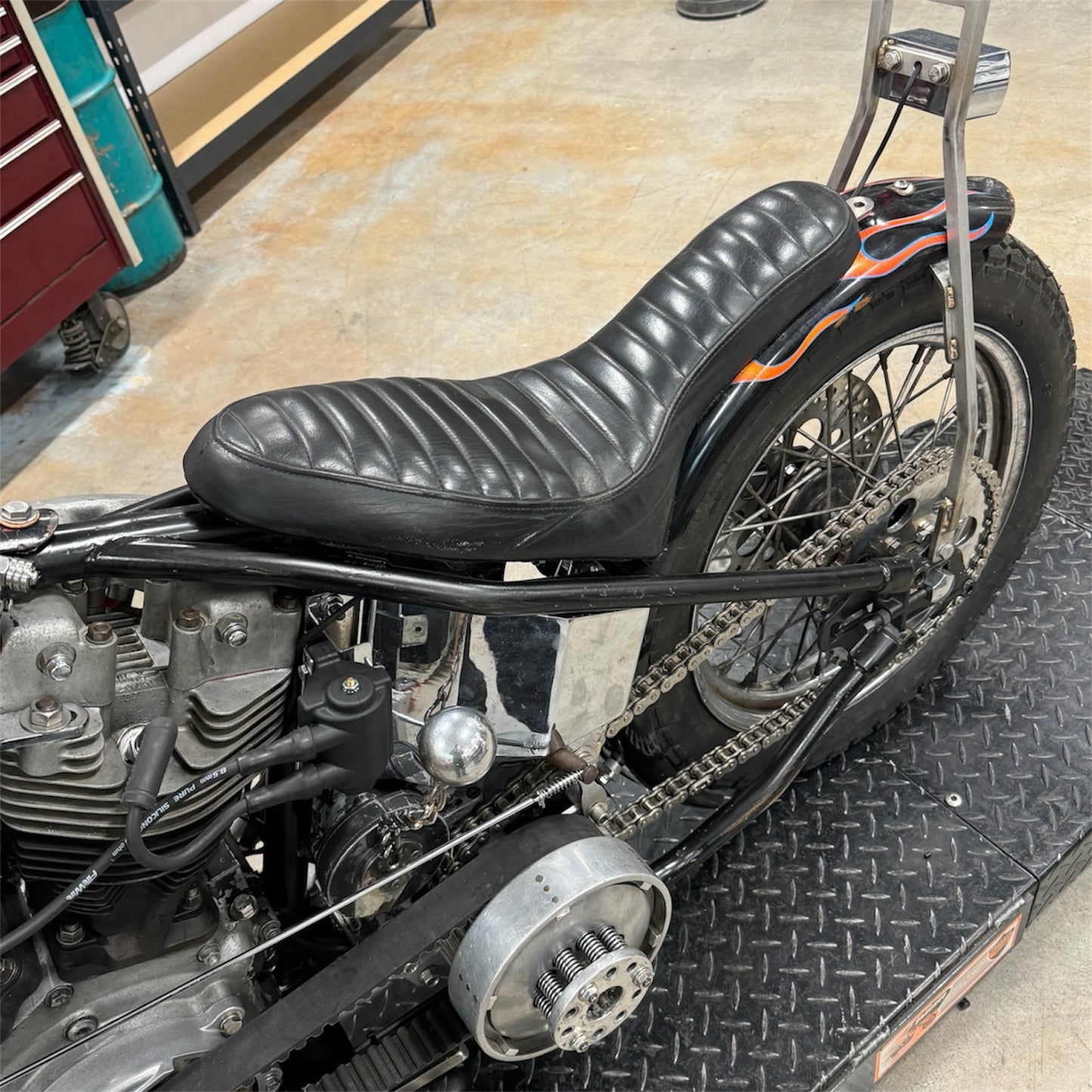 Ridged 2 Up Chopper Seat - Tuck & Roll