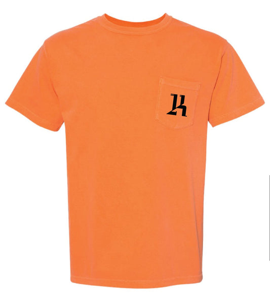 Orange Chop Wizard Shop Tee