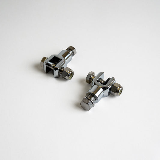 3/8" Chrome Foot Peg Yokes