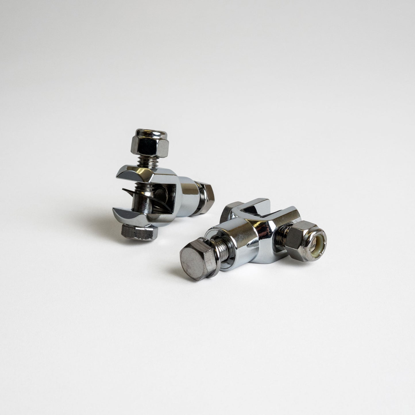3/8" Chrome Foot Peg Yokes