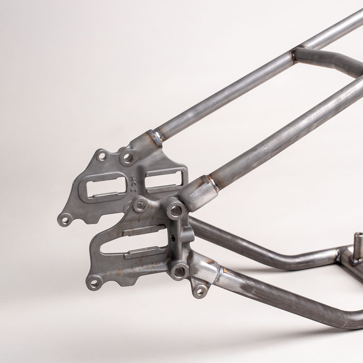 Shovelhead/Panhead Weld-On Hardtail with Cast Axle Plates
