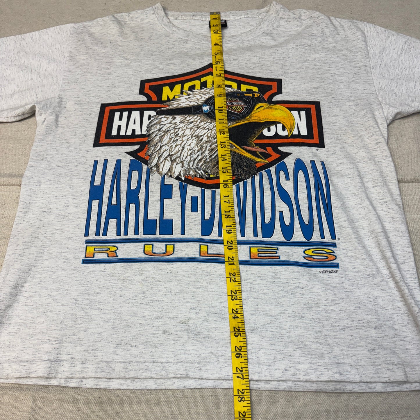 1990's Vintage Harley-Davidson Rules Tee
