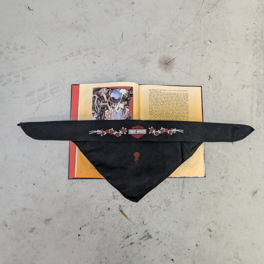 Black Harley Bandana