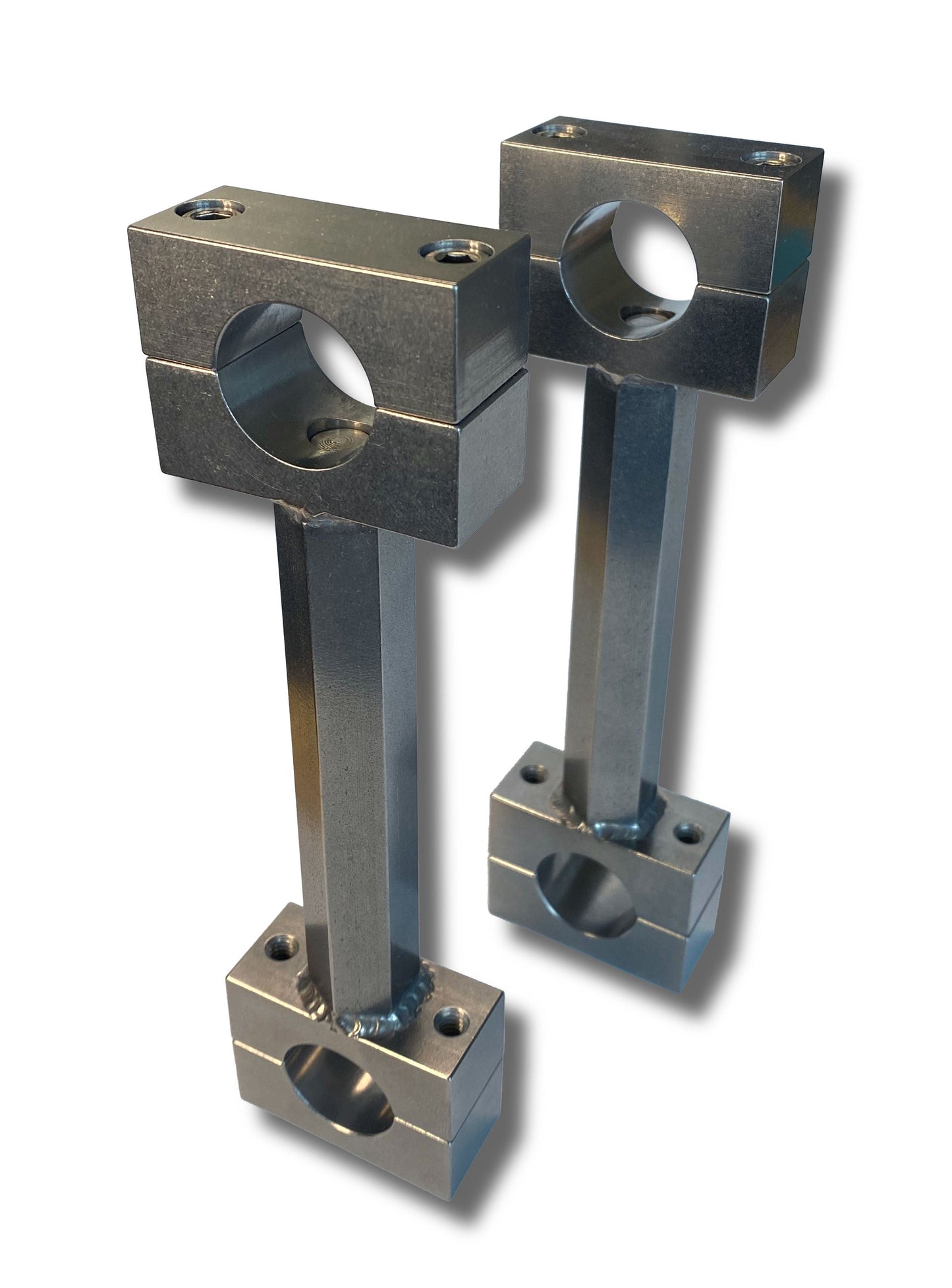 Stainless Steel 8" Hex Dog Bone Risers