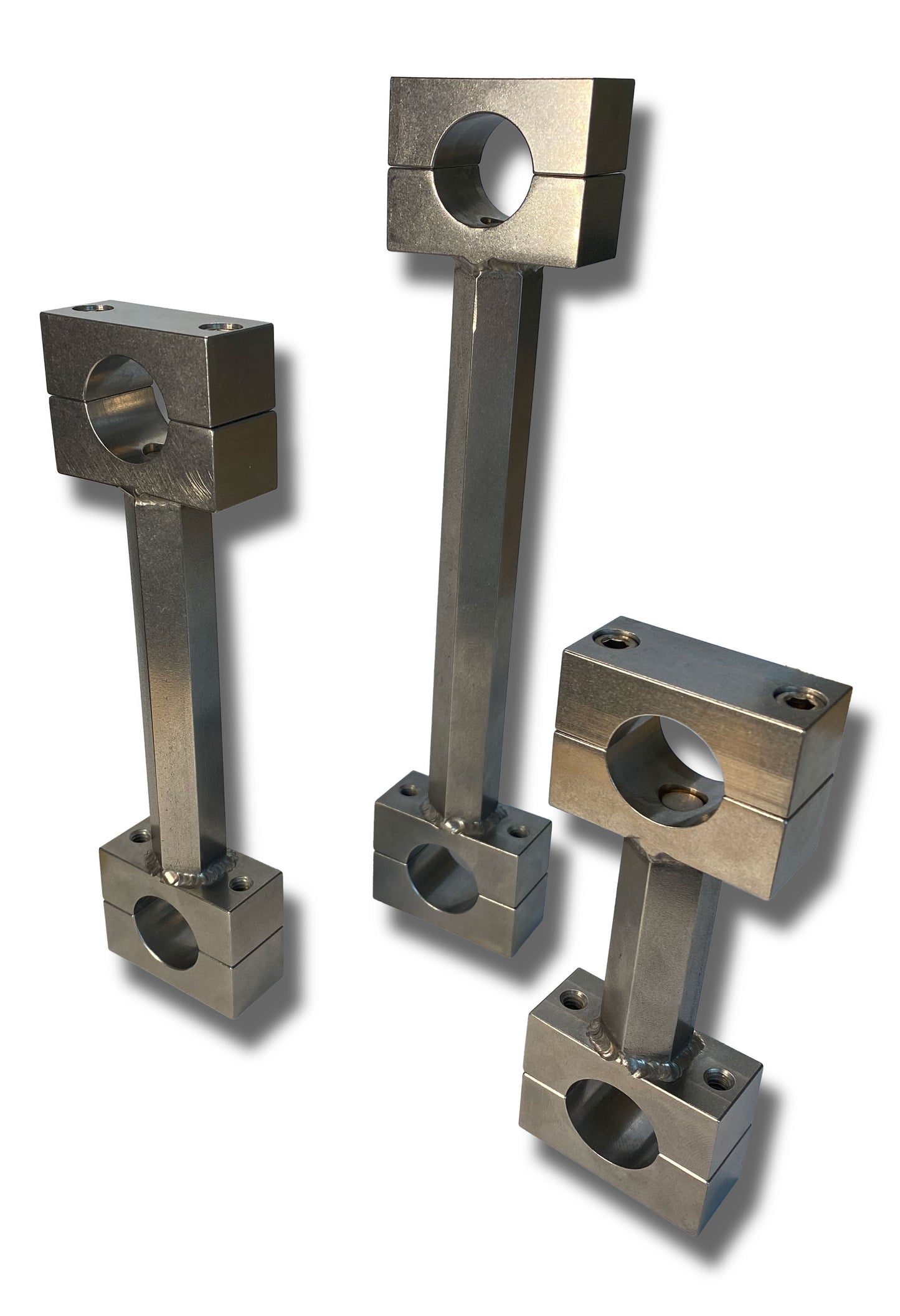 Stainless Steel 8" Hex Dog Bone Risers