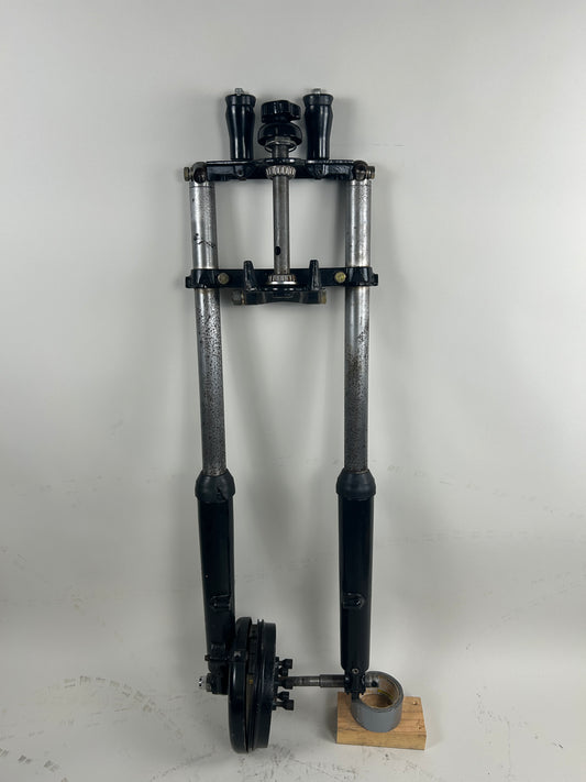 8" Over Panhead Wide Glide 41mm Adjustable Front End w/ Drum