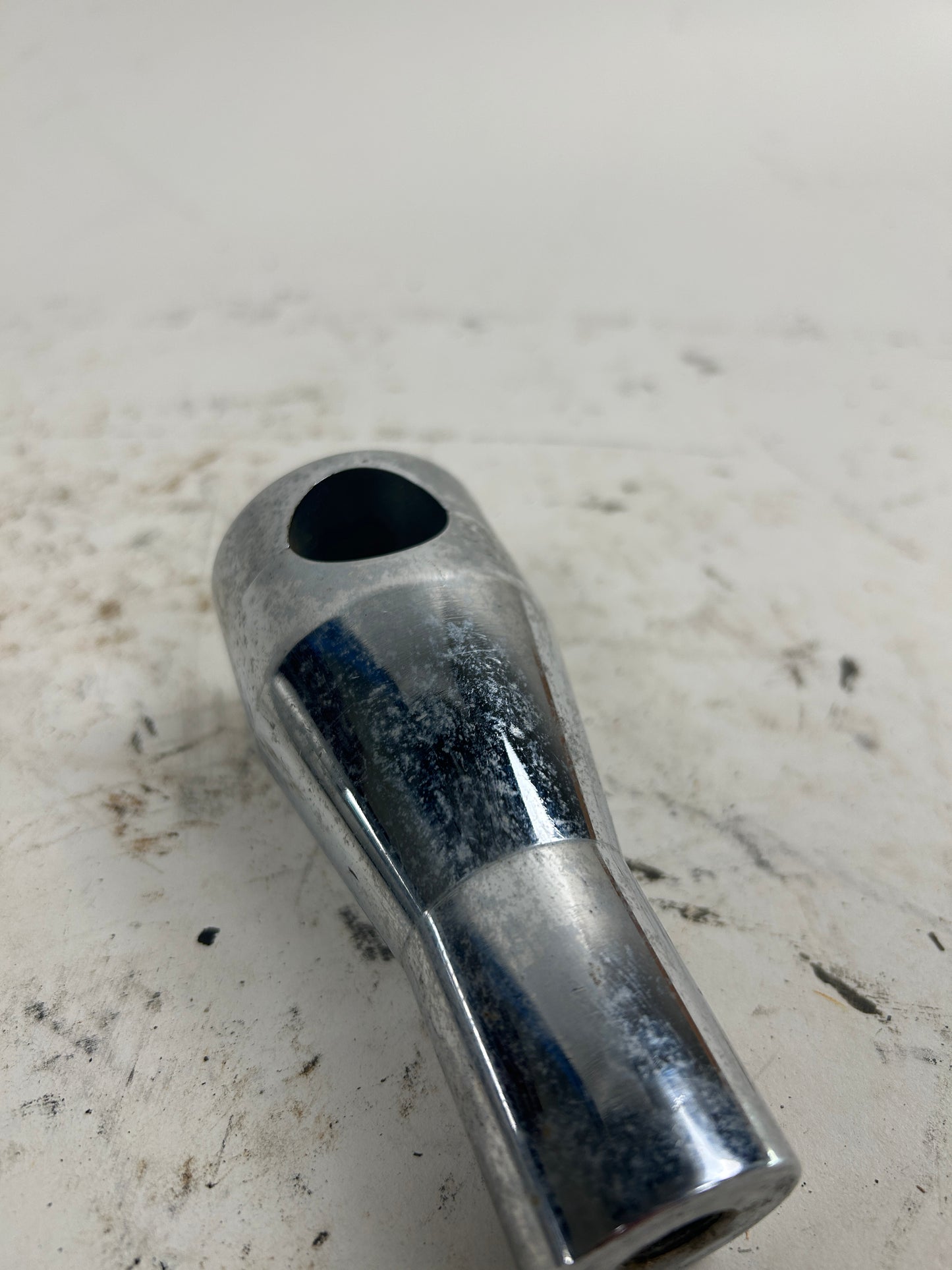4" Old Chrome Risers