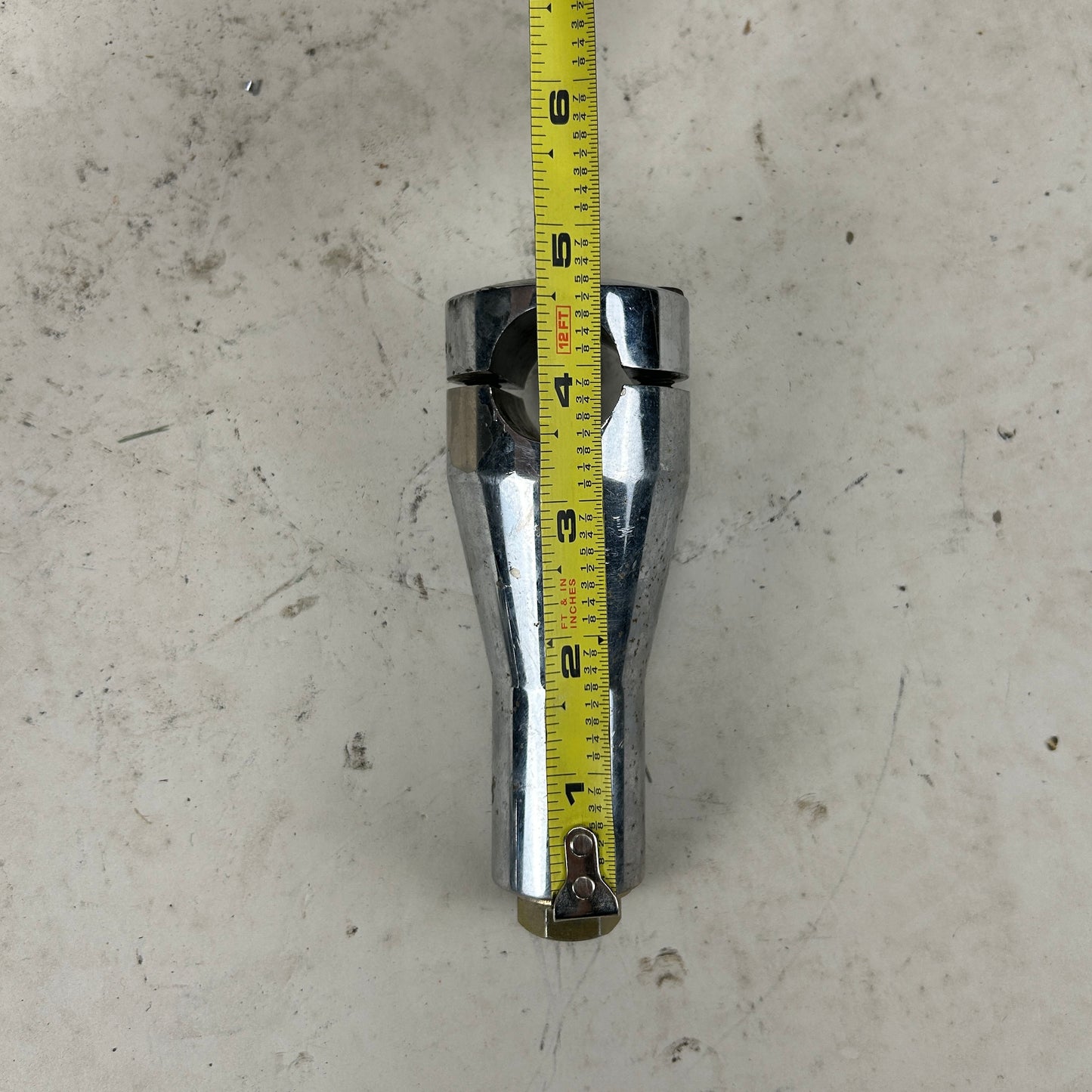 4" Chrome Chopper Risers