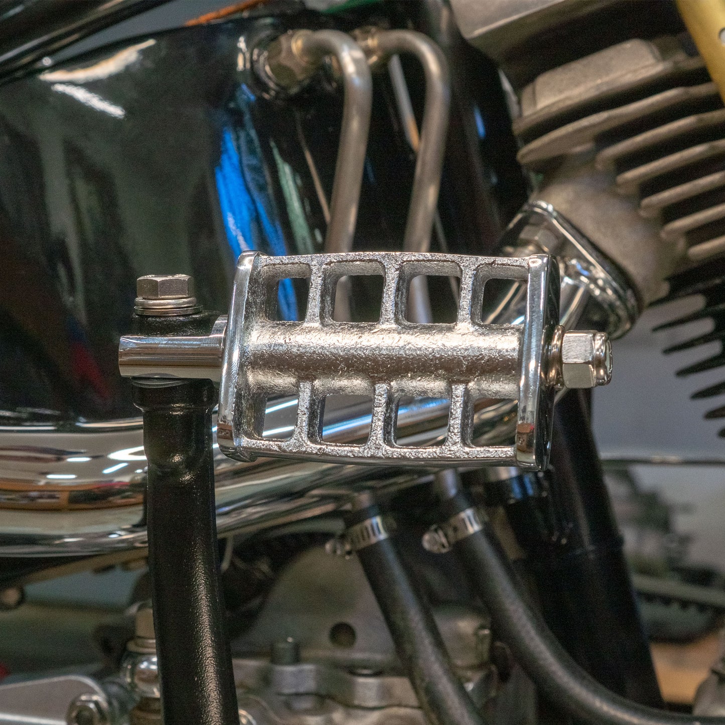 Skeleton Style Chrome Kicker Pedal