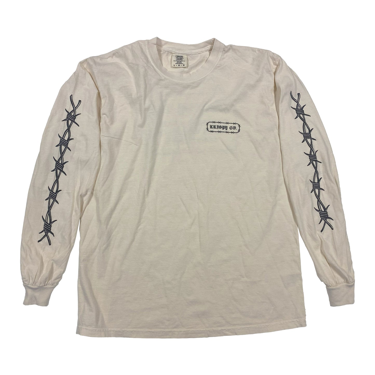 Krispy Co. Shop Long Sleeve - Off White