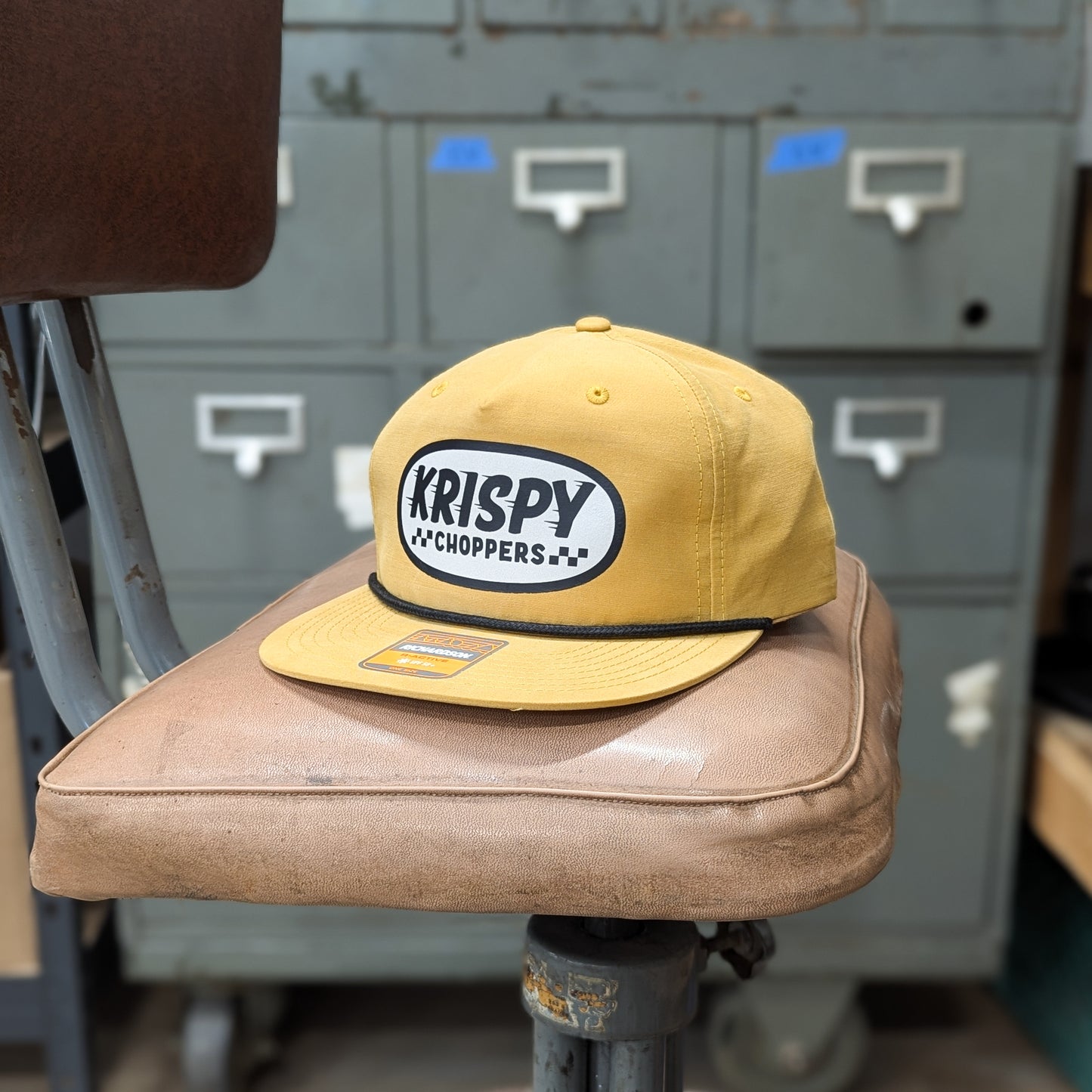 Krispy Choppers Mustard Speedway Hat