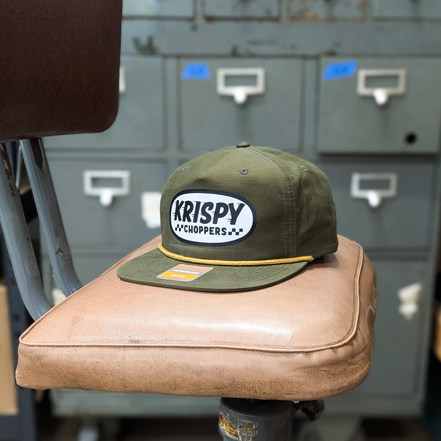 Krispy Choppers Mustard Speedway Hat