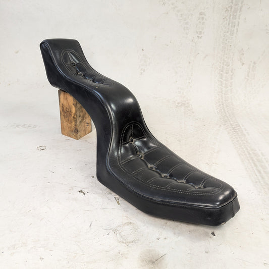 E&S Coach & Saddlery Extraordinaire Drag Specialties 2 Up Rigid Seat Harley