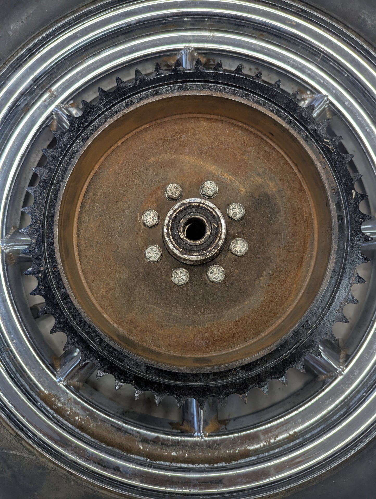 16” Rear Invader Wheel - Ironhead Drum Brake Chopper