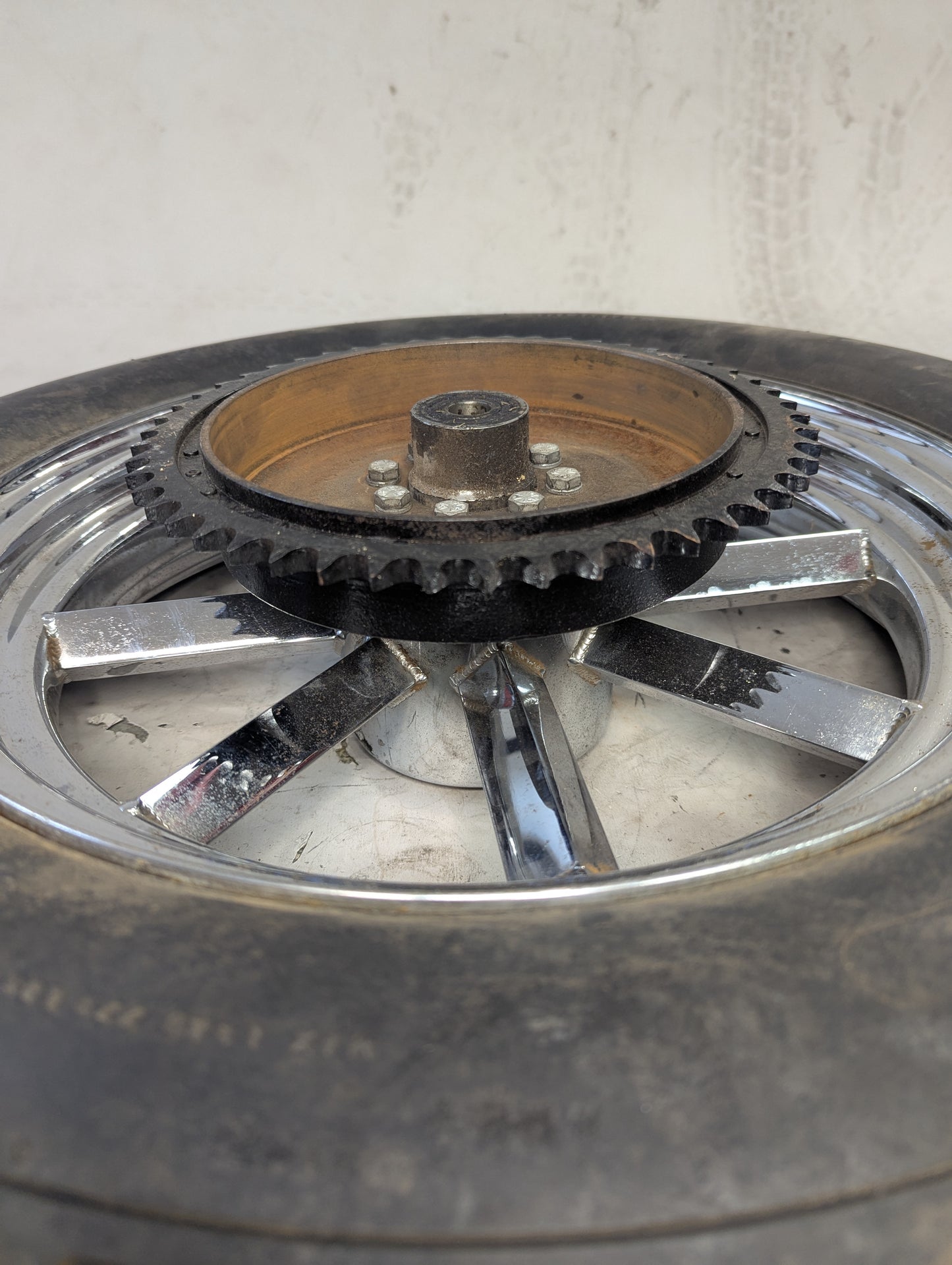 16” Rear Invader Wheel - Ironhead Drum Brake Chopper