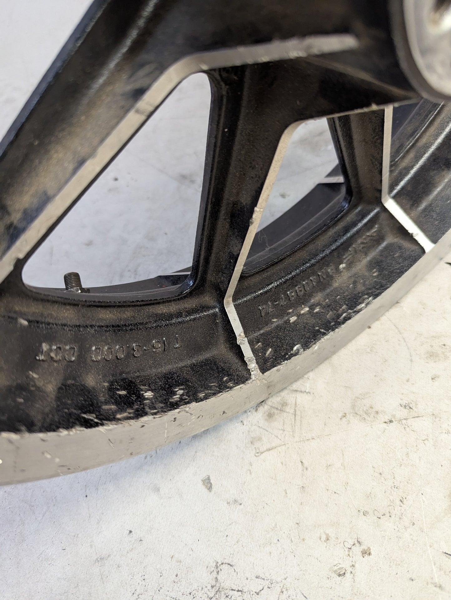 9 Spoke Rear Mag Wheel Shovelhead Ironhead FXR 16x3