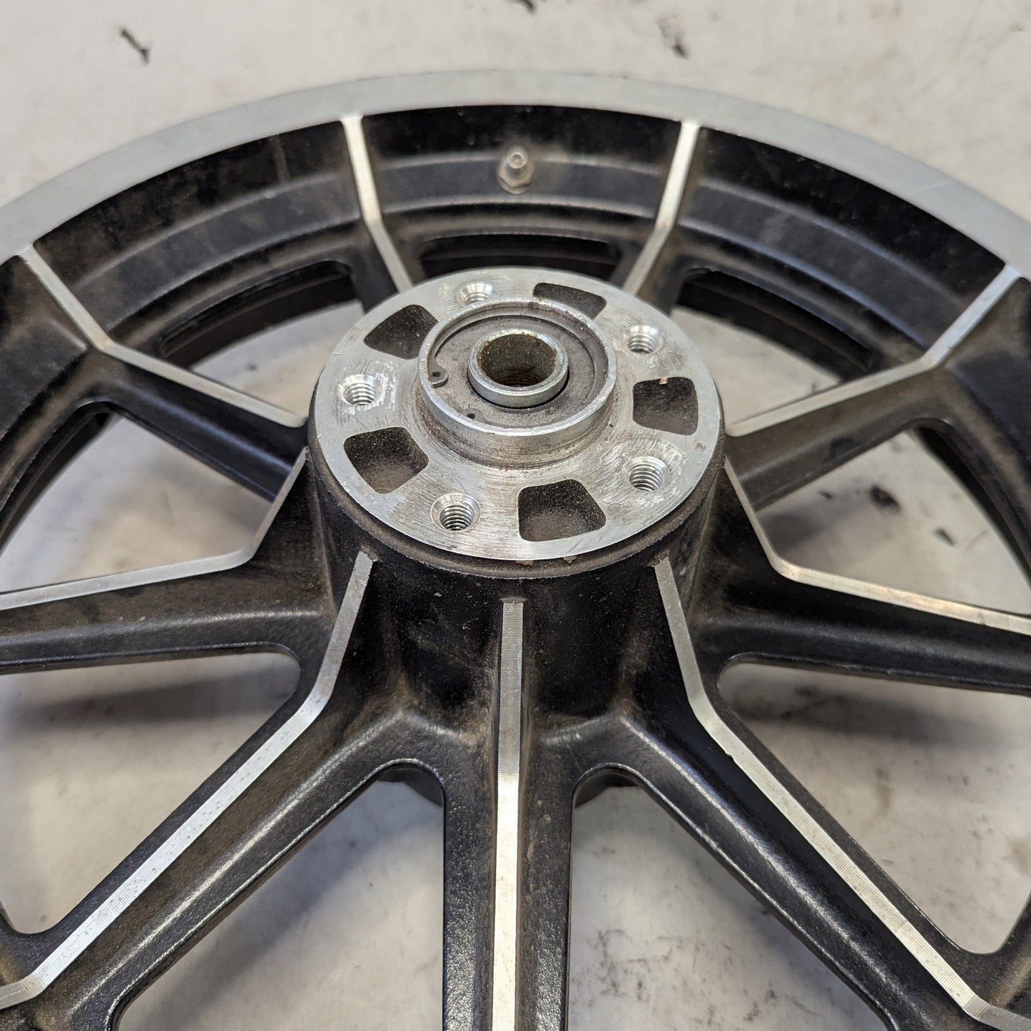 9 Spoke Rear Mag Wheel Shovelhead Ironhead FXR 16x3