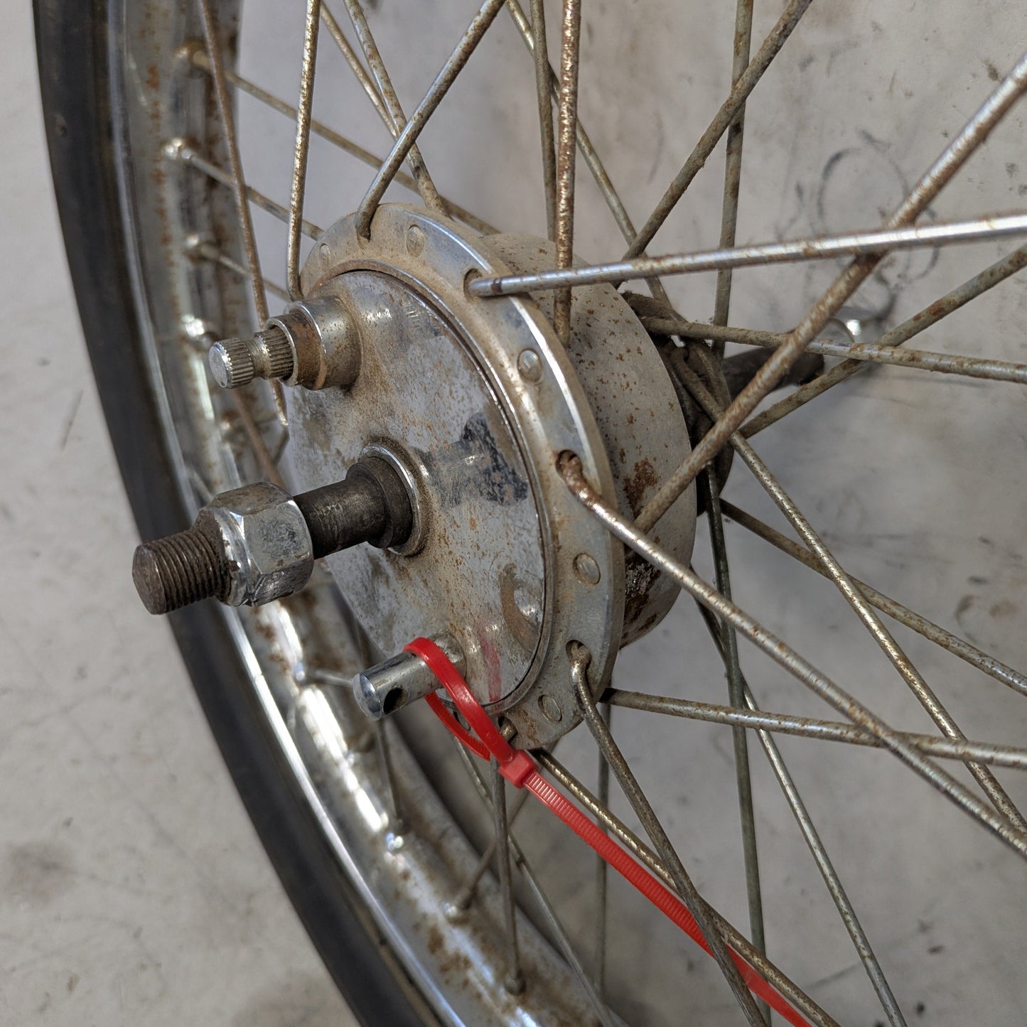19" Mini Drum Wheel w/ 5/8" Axle