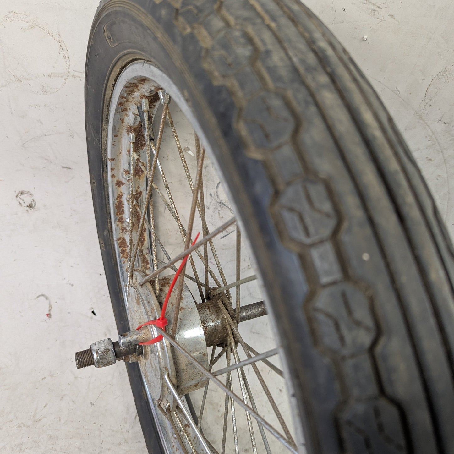 19" Mini Drum Wheel w/ 5/8" Axle
