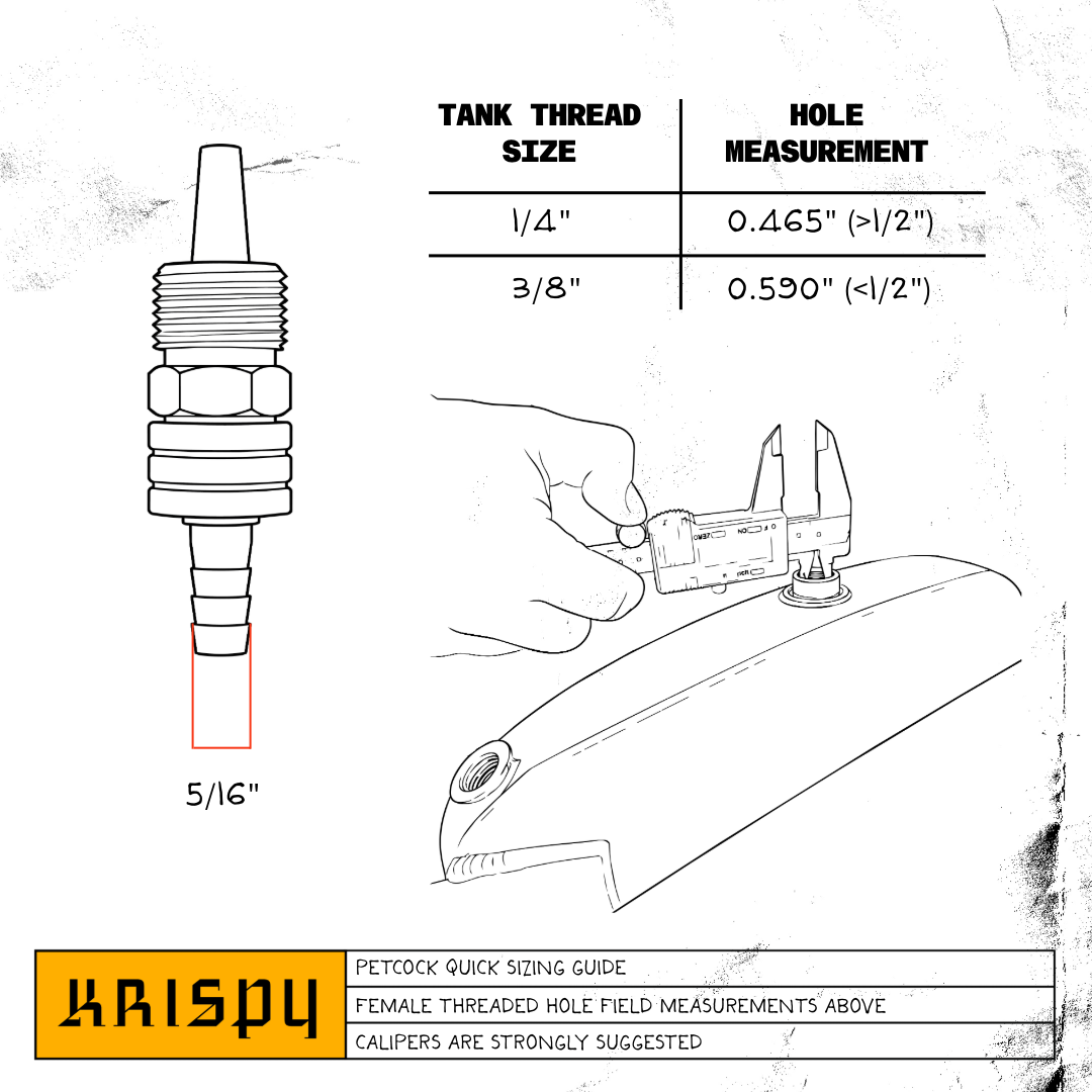 Prism Supply 1/4" NPT Straight Petcock