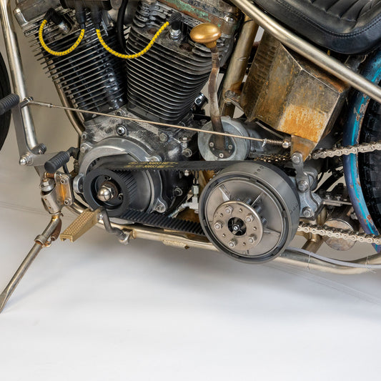 Complete 1.5" Open Belt Drive Kit for Big Twins with 4 Speed Transmissions