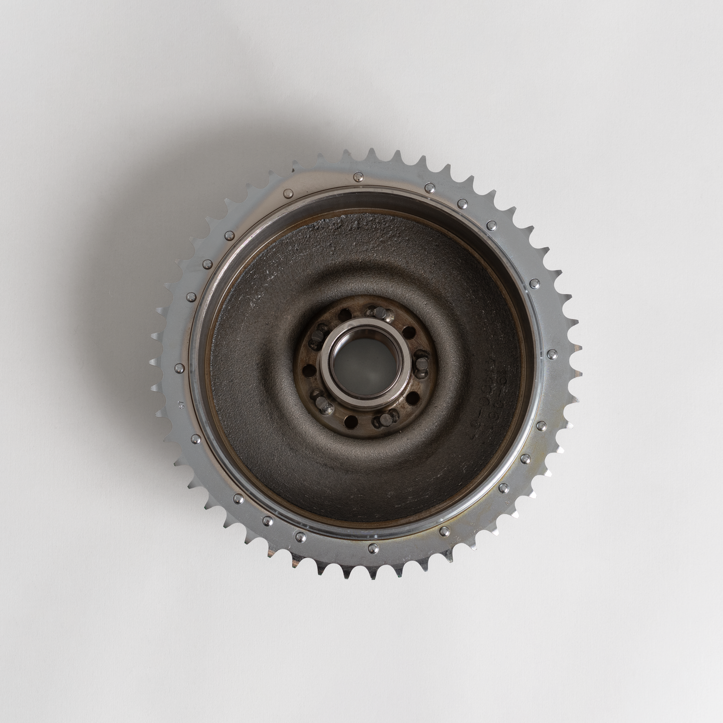 Chrome Mid Star Rear Brake Drum '67-'72