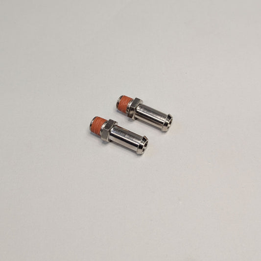 1/8" NPT - 3/8" Oil Line Fittings - 2PK