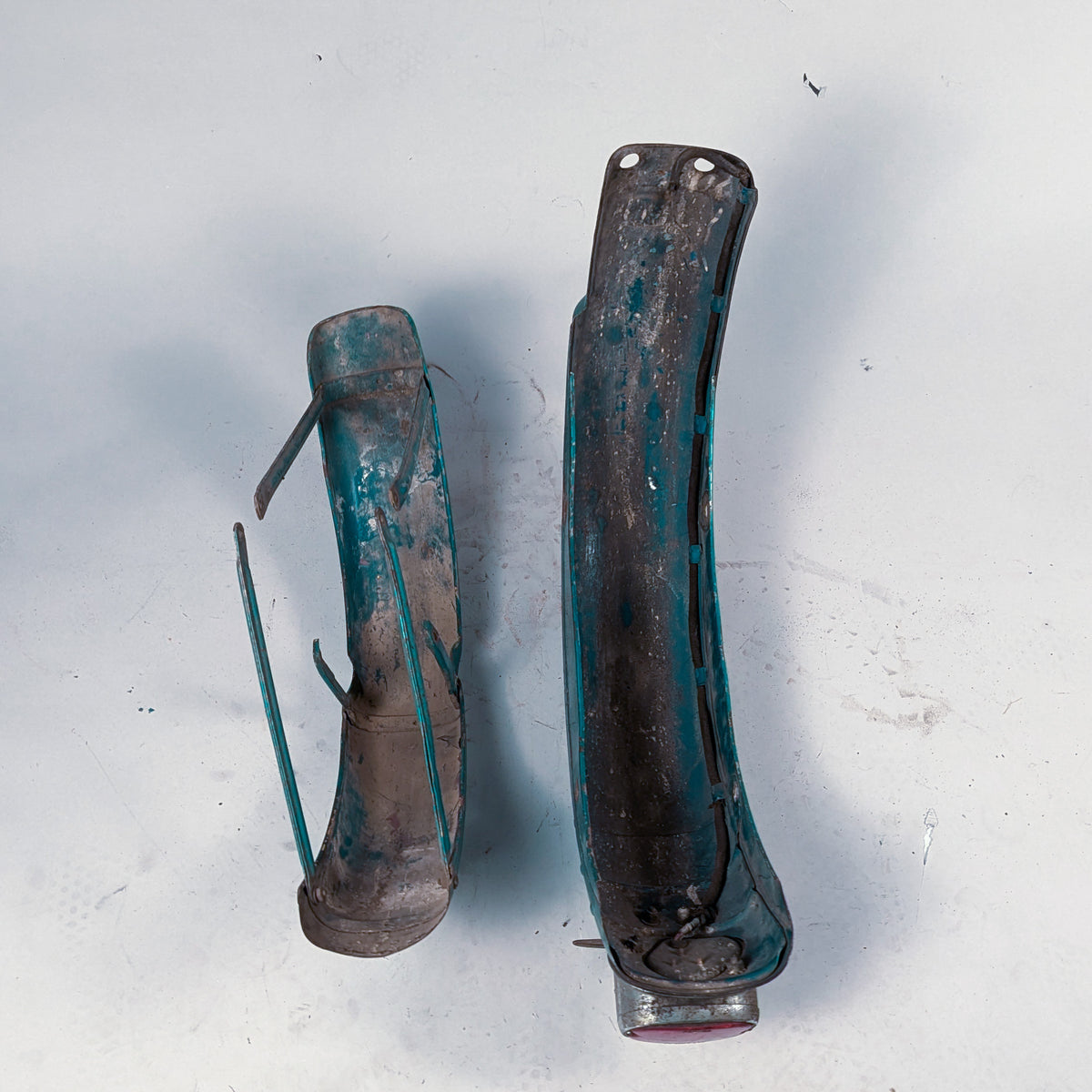 1960 Sportster Hi-Fi Turquoise & Birch White Tin Set