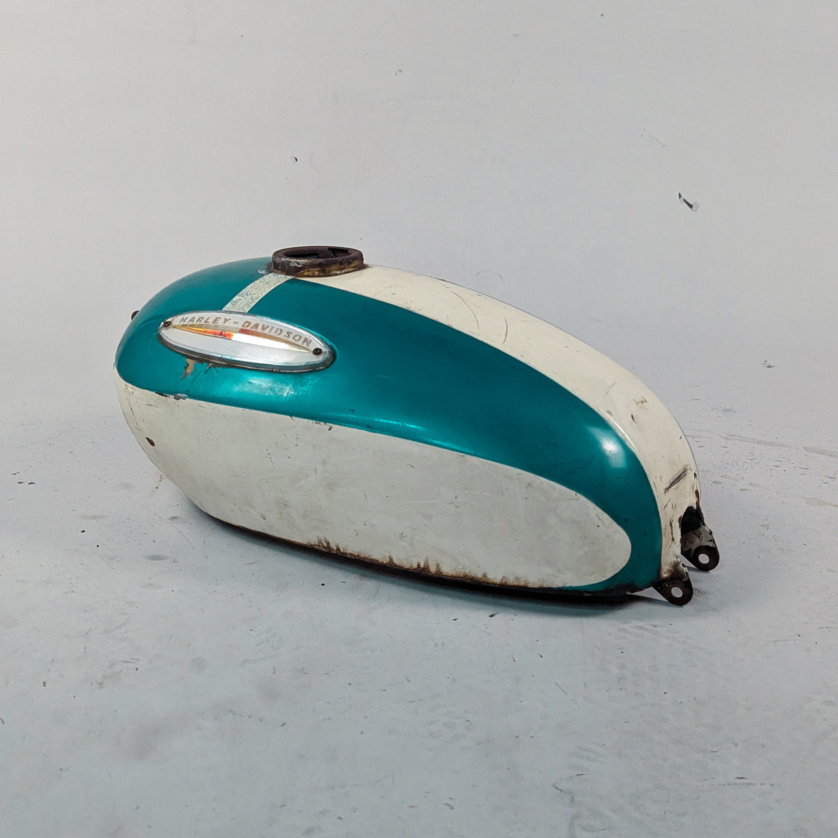 1960 Sportster Hi-Fi Turquoise & Birch White Tin Set