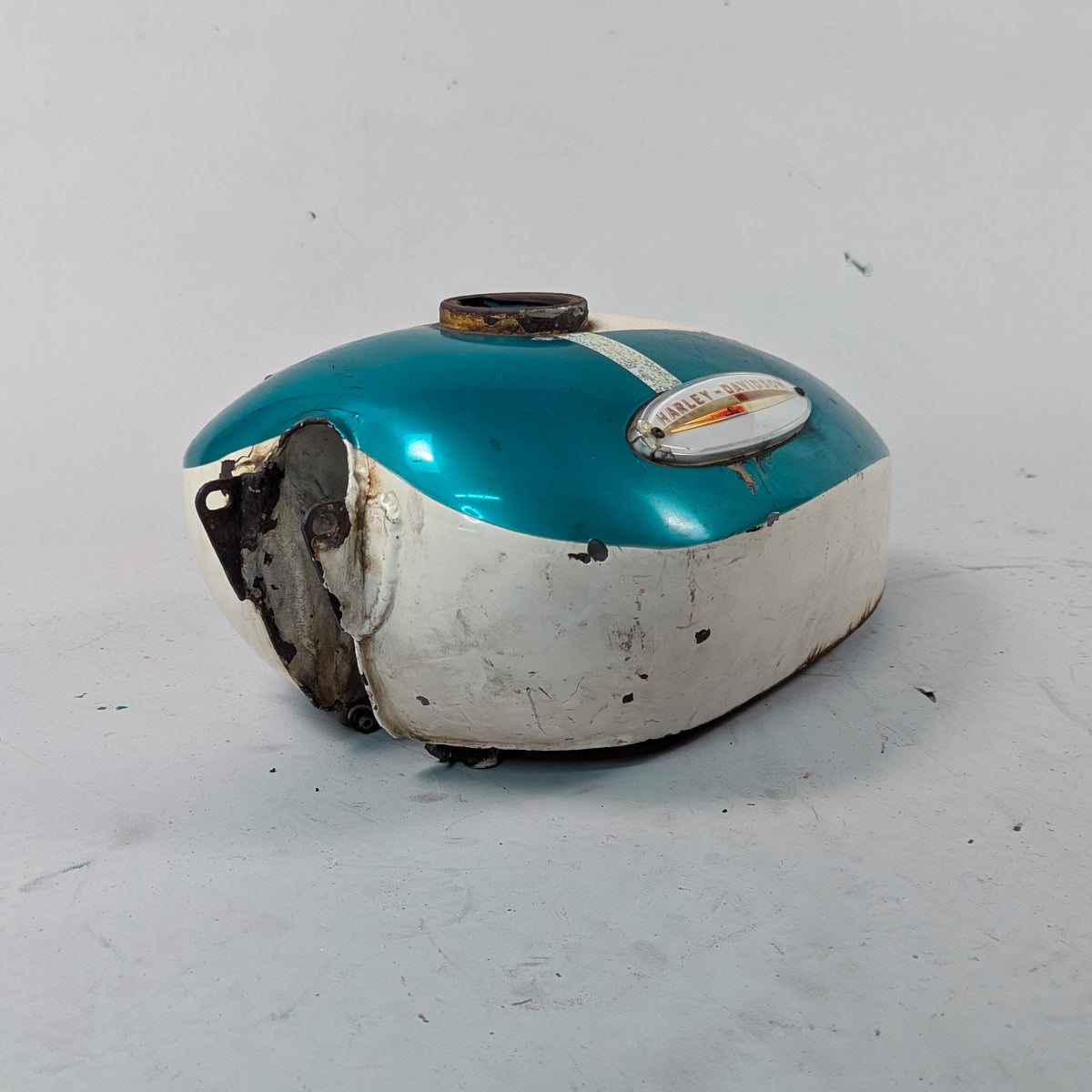 1960 Sportster Hi-Fi Turquoise & Birch White Tin Set