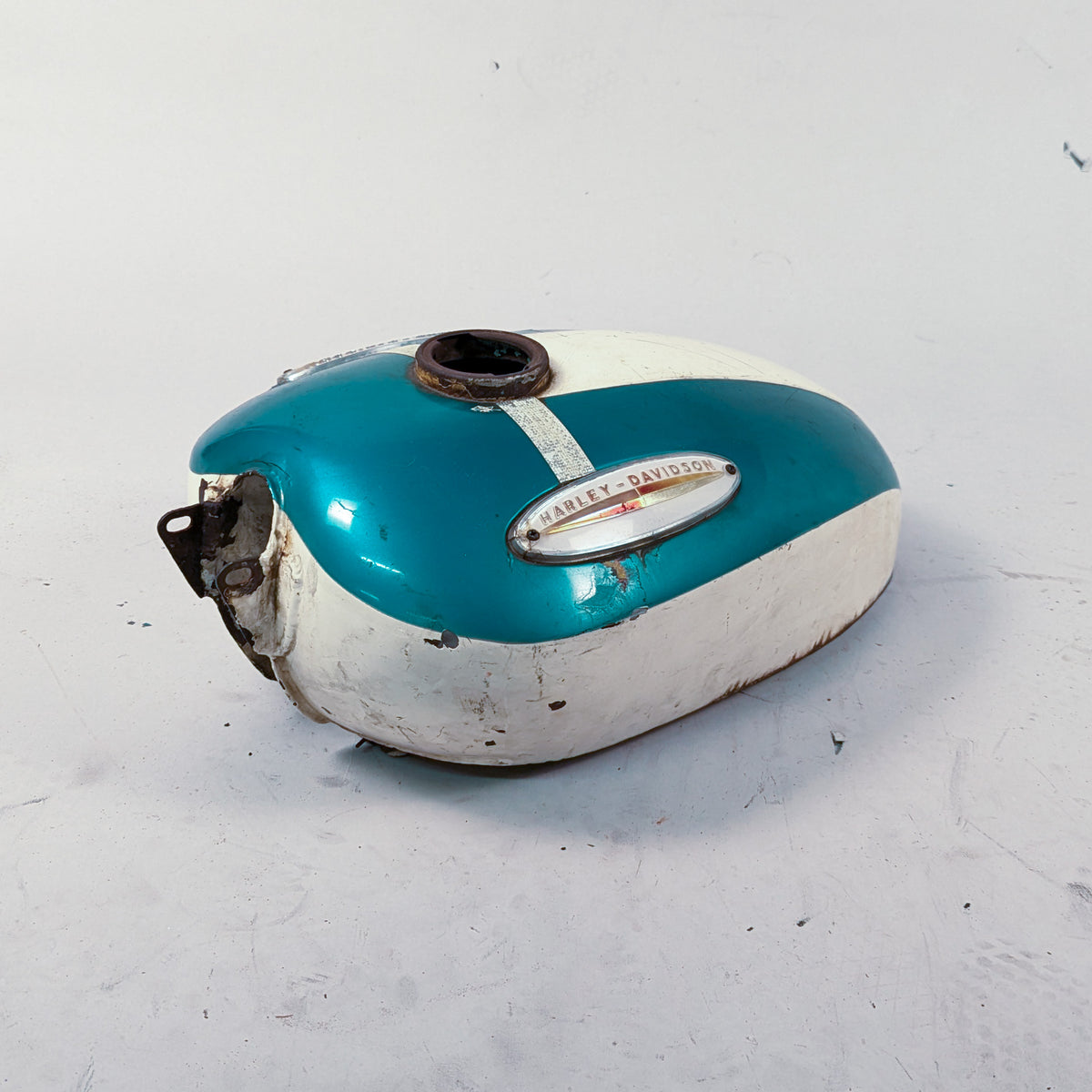 1960 Sportster Hi-Fi Turquoise & Birch White Tin Set