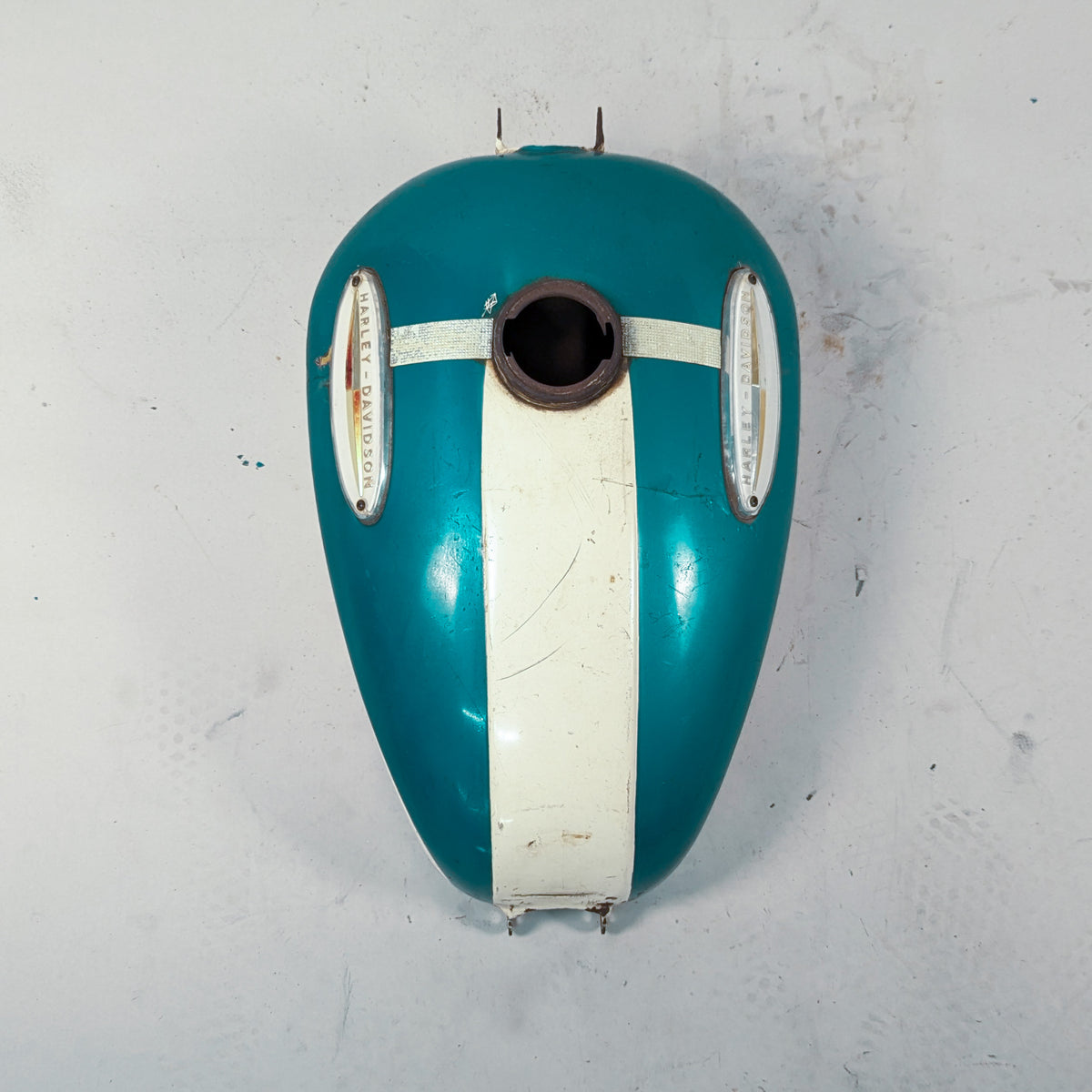 1960 Sportster Hi-Fi Turquoise & Birch White Tin Set