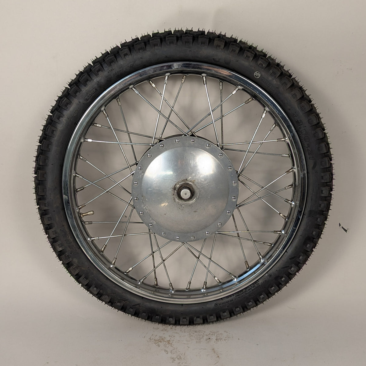 21" Hamburger Drum Front wheel