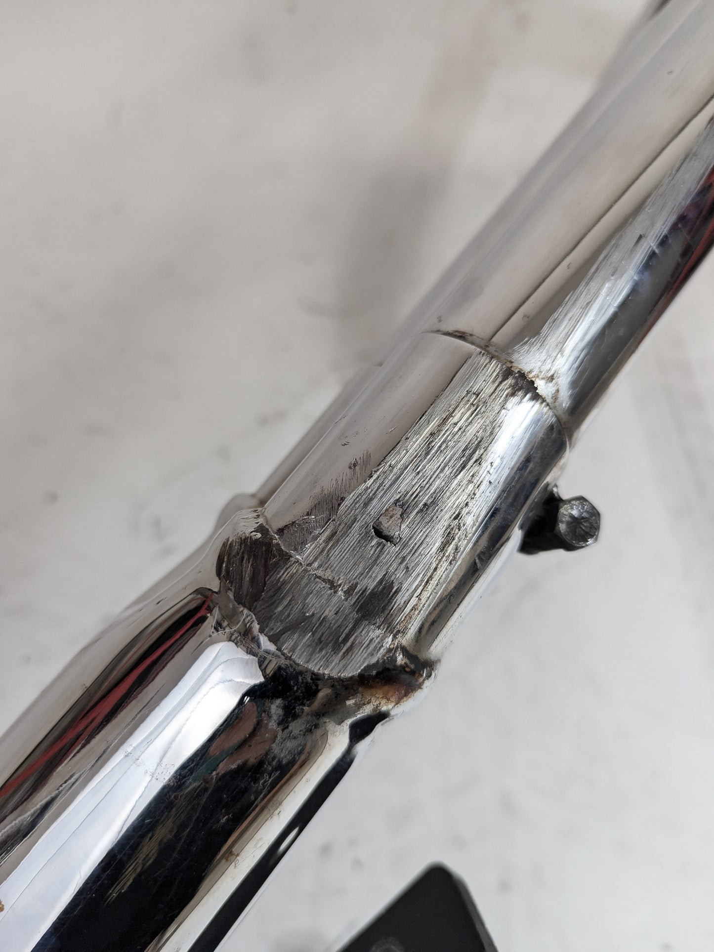 Alphabet 2 into 1 Shovelhead Exhaust