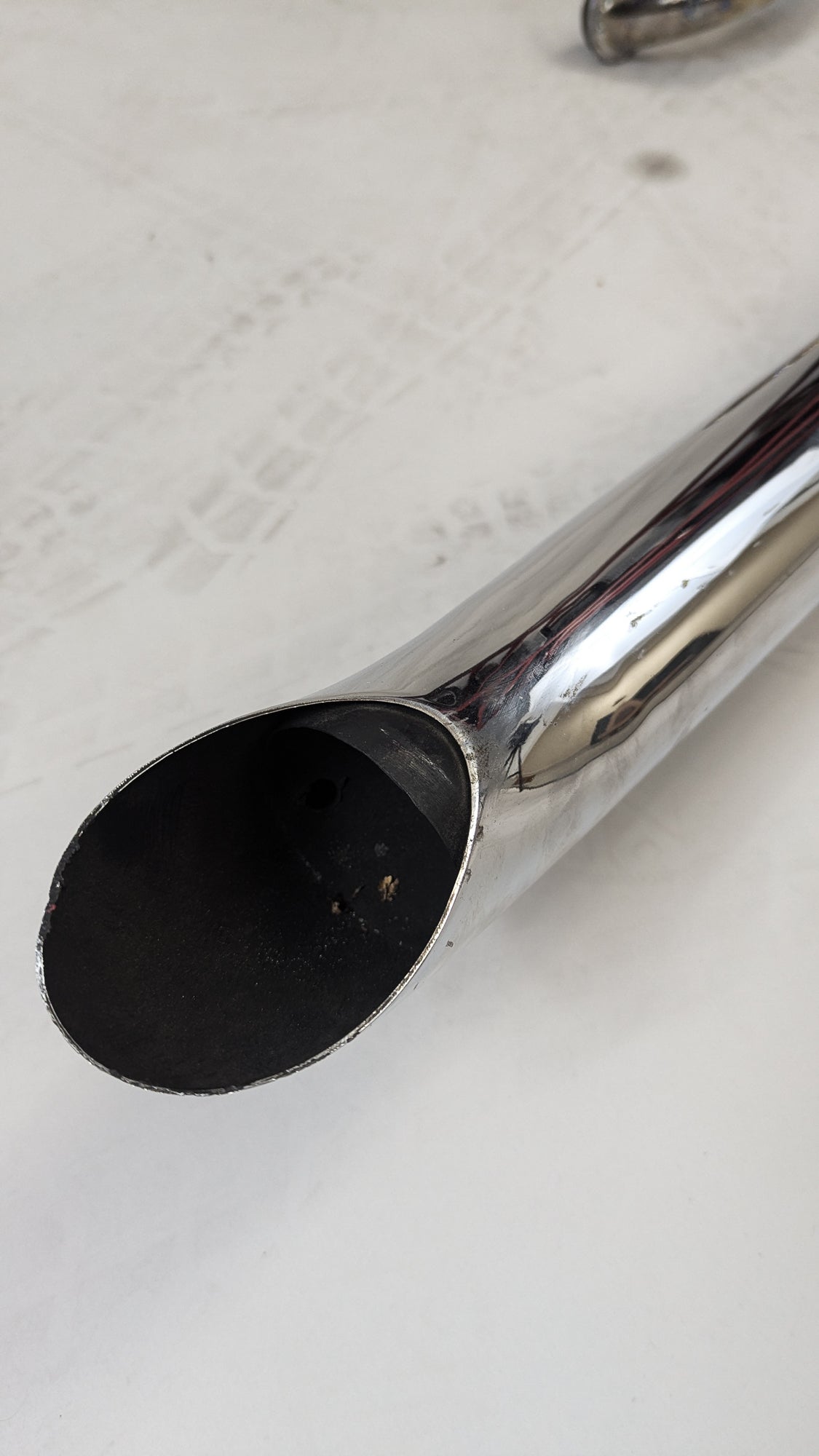 Alphabet 2 into 1 Shovelhead Exhaust