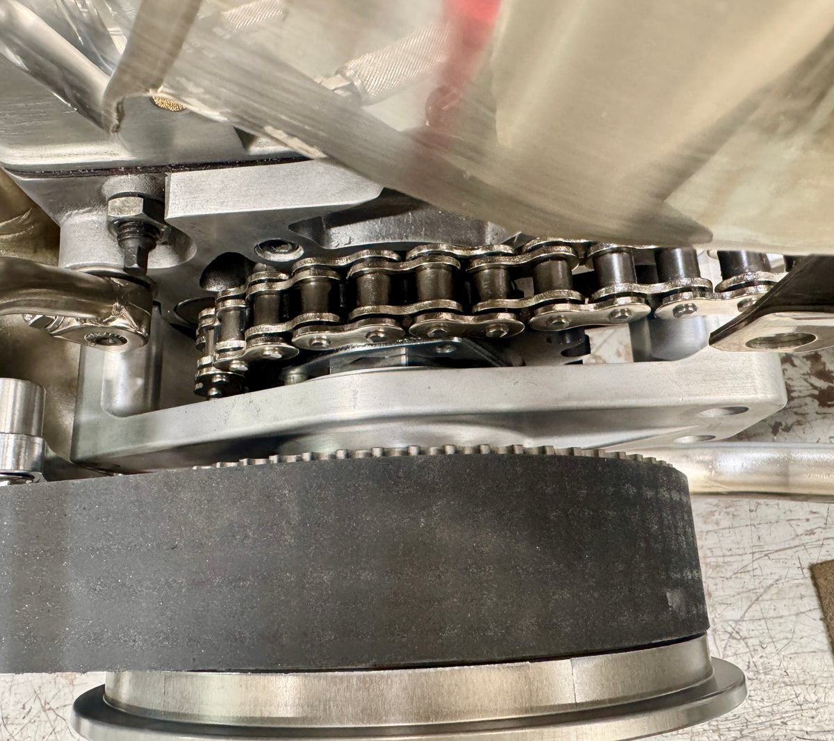 5-Speed Transmission Open Belt Drive Bearing Support