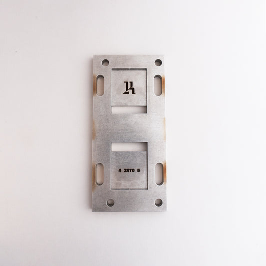 4-Into-5 Speed Stainless Transmission Plate