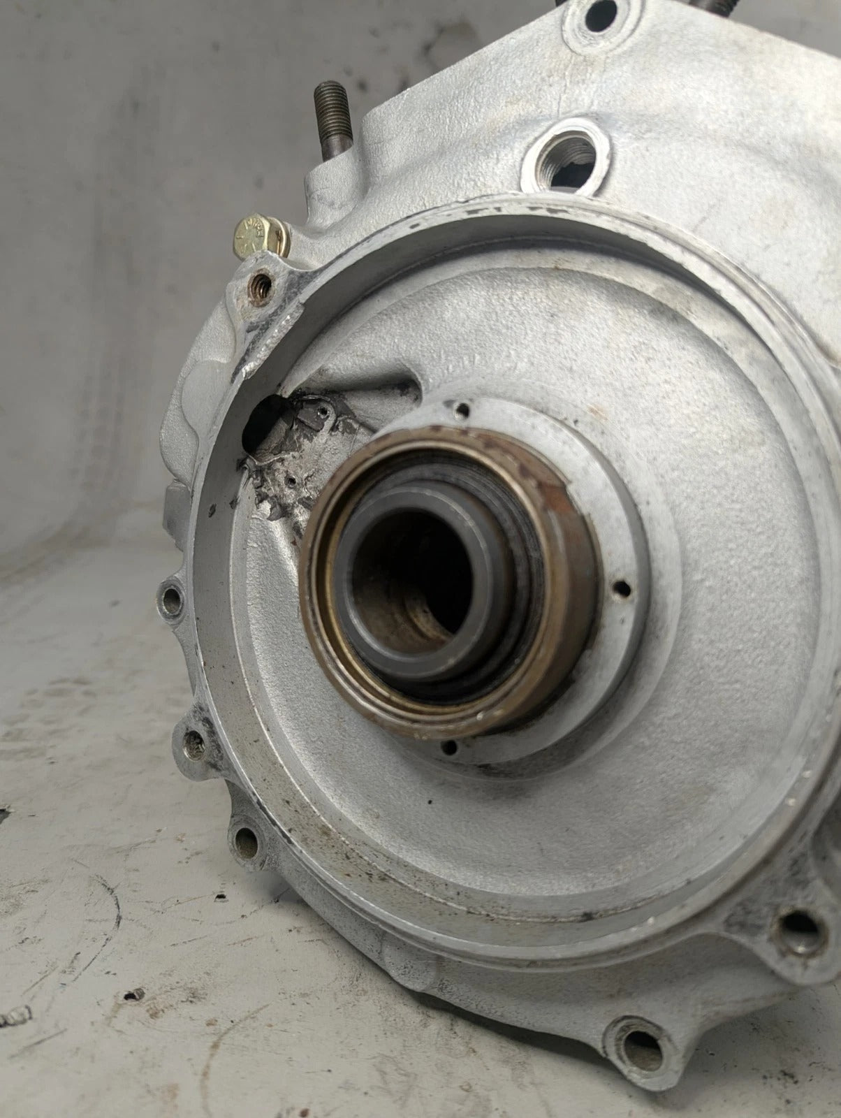 Titled 1977 OEM Harley Shovelhead Engine Cases FLH FX Big Twin 74"