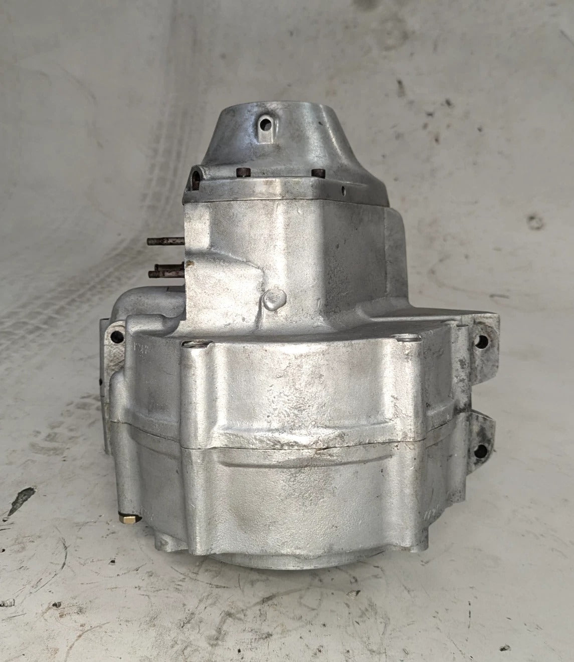 Titled 1977 OEM Harley Shovelhead Engine Cases FLH FX Big Twin 74"