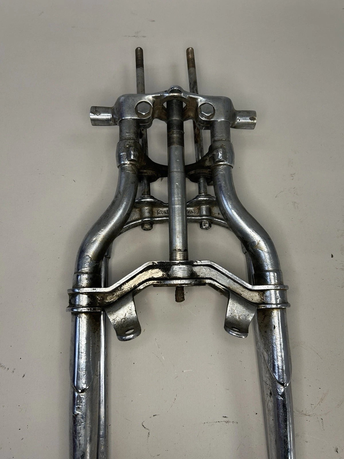 Harley-Davidson OEM 39-46 Knucklehead EL FL Chrome Springer