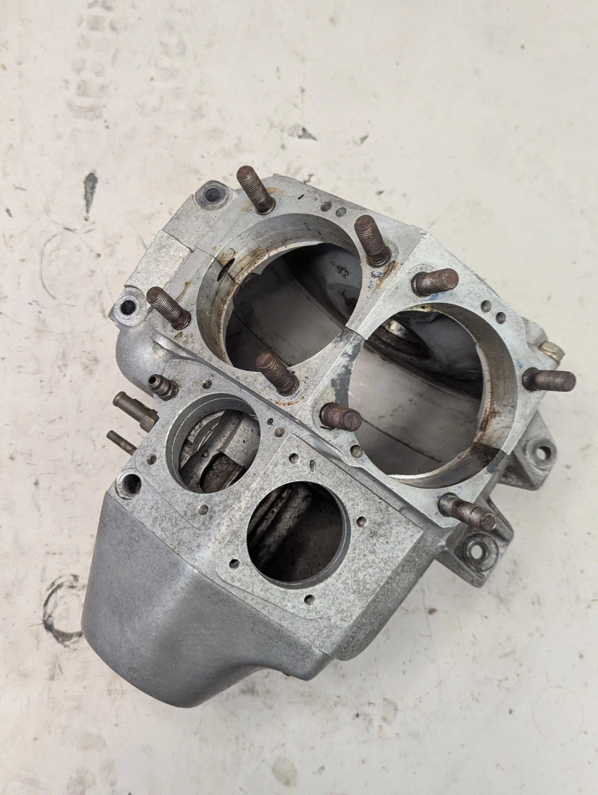 Titled 1977 OEM Harley Shovelhead Engine Cases FLH FX Big Twin 74"