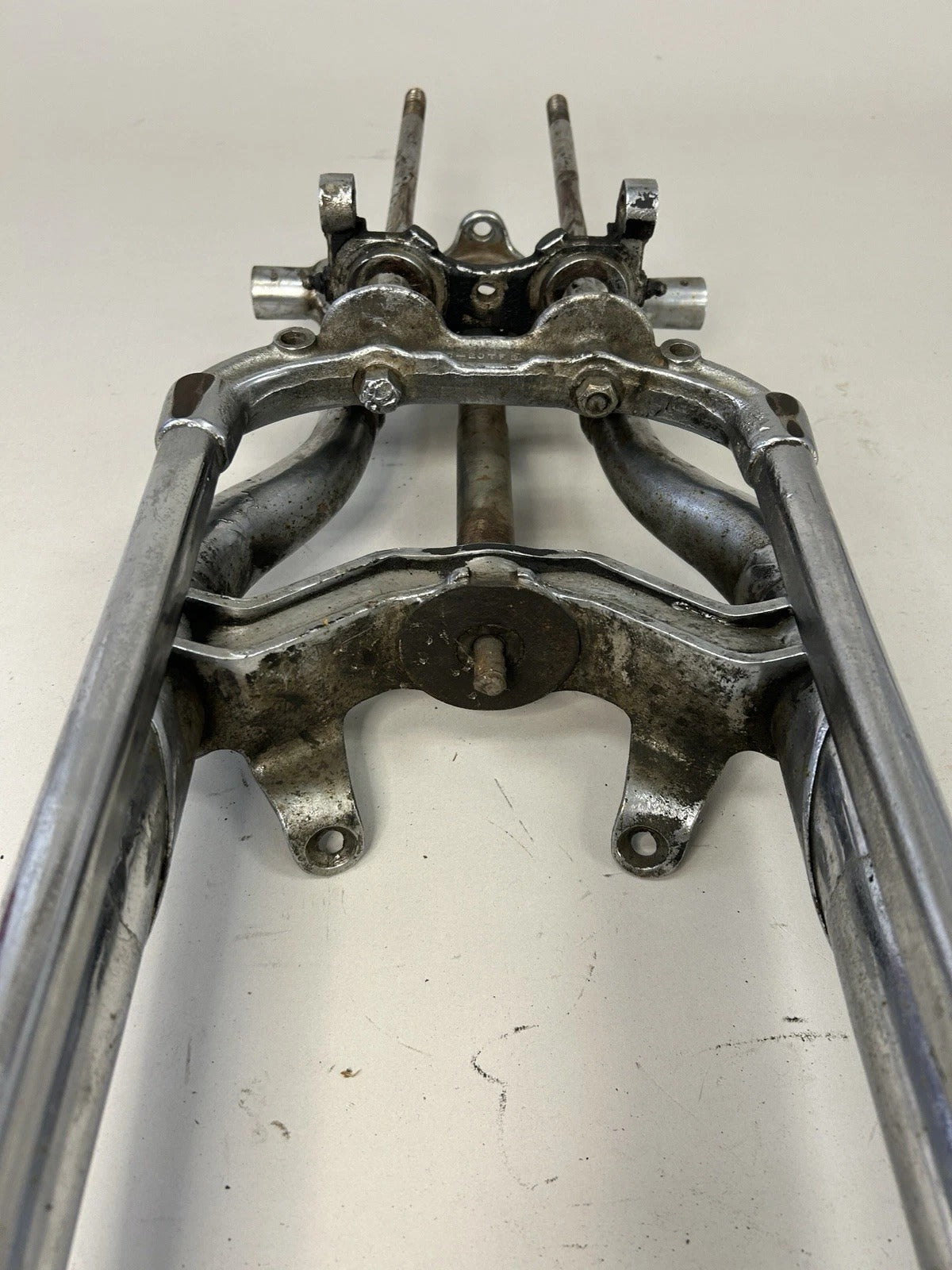 Harley-Davidson OEM 39-46 Knucklehead EL FL Chrome Springer