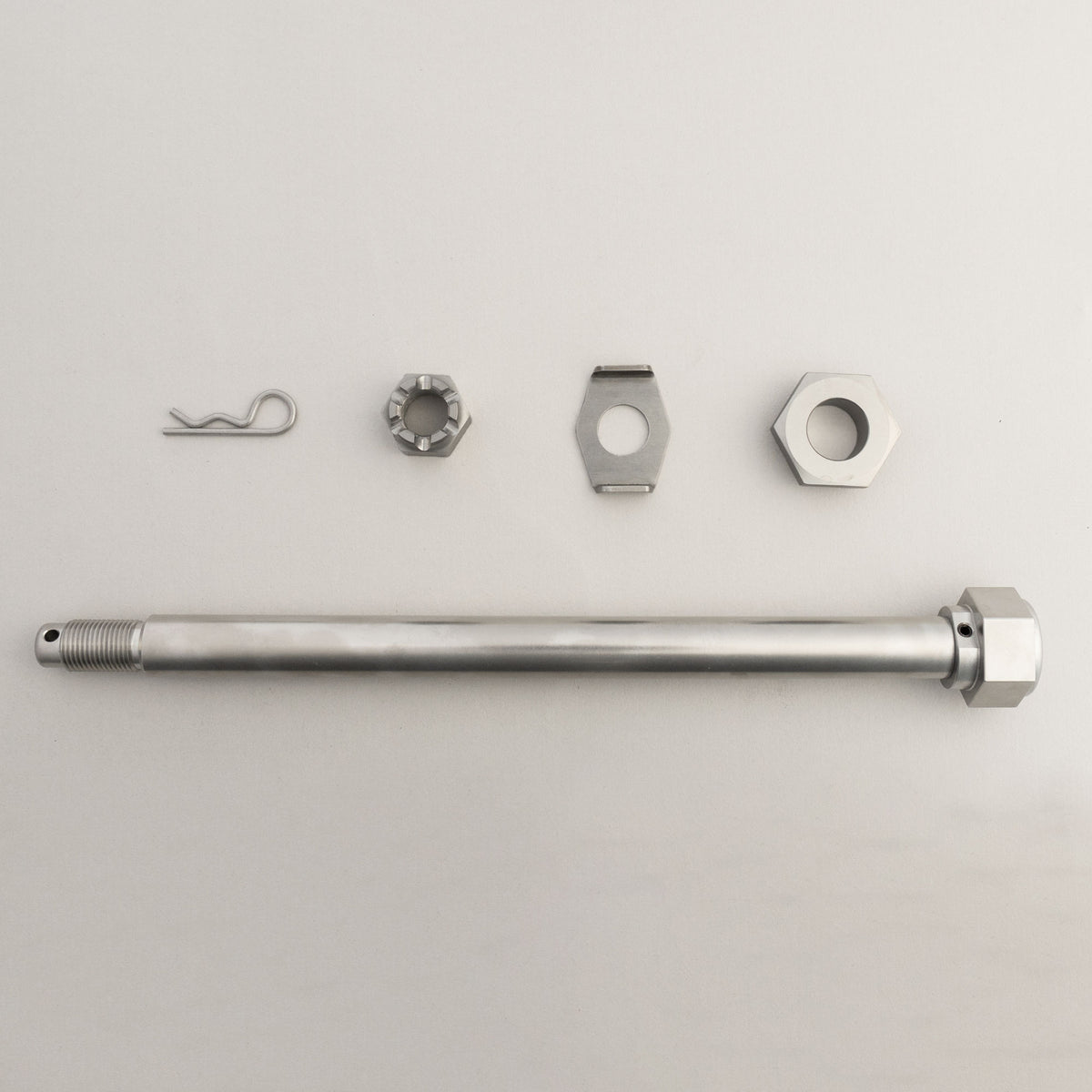 3/4” Rear Axle Kit for Shovelhead, Panhead, Knucklehead Hardtails & Early Round Swingarms