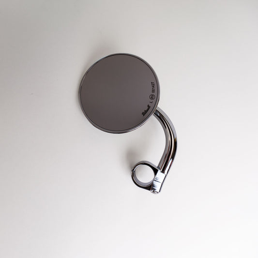 Biltwell 1” Round Utility Mirror Short Arm Chrome